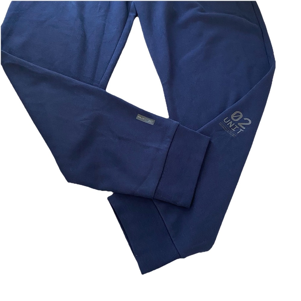 RLX Ralph Lauren Unit 02 Jogger Pants XXL Navy Blue Performance Knit Zip Pocket - Picture 3 of 16